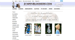 Desktop Screenshot of jumpinbloomers.com